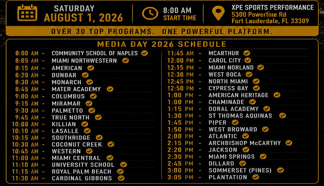 Football Hotbed Media Day To Attract Top Teams, Players On Saturday