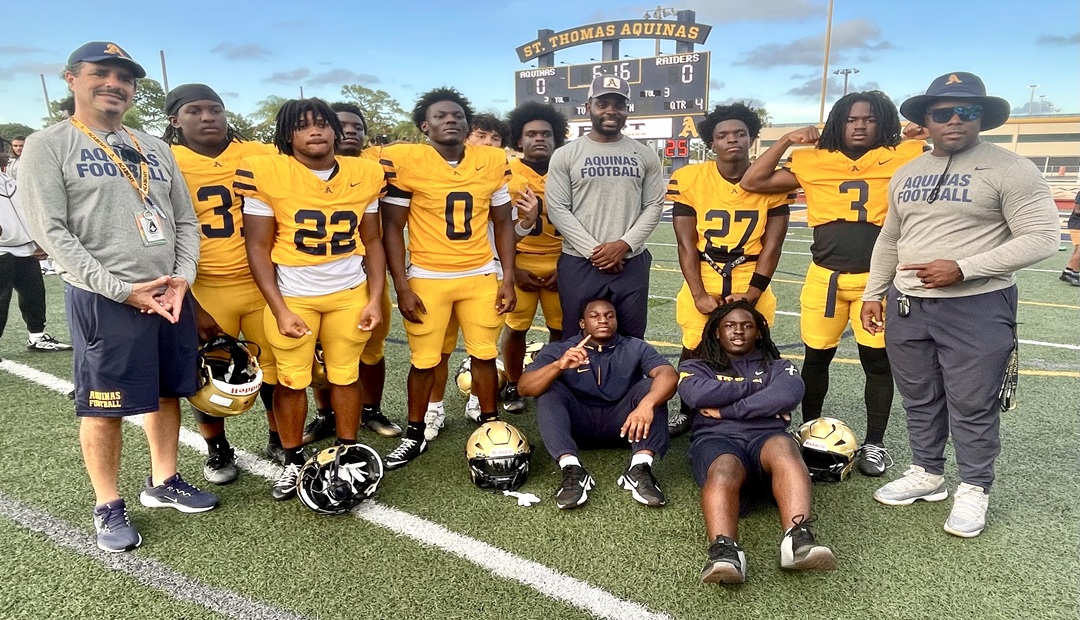 Fort Lauderdale St. Thomas Aquinas Running Game Is Second To None