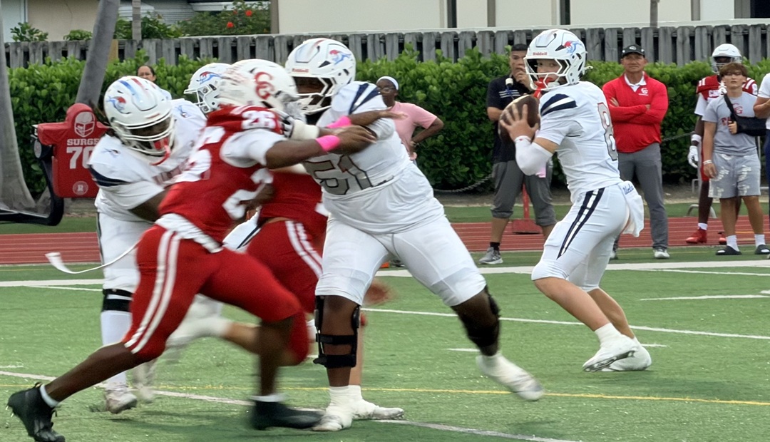 Brady Quinn’s Three TD Passes Leads Chaminade-Madonna Over Cardinal Gibbons, 41-6