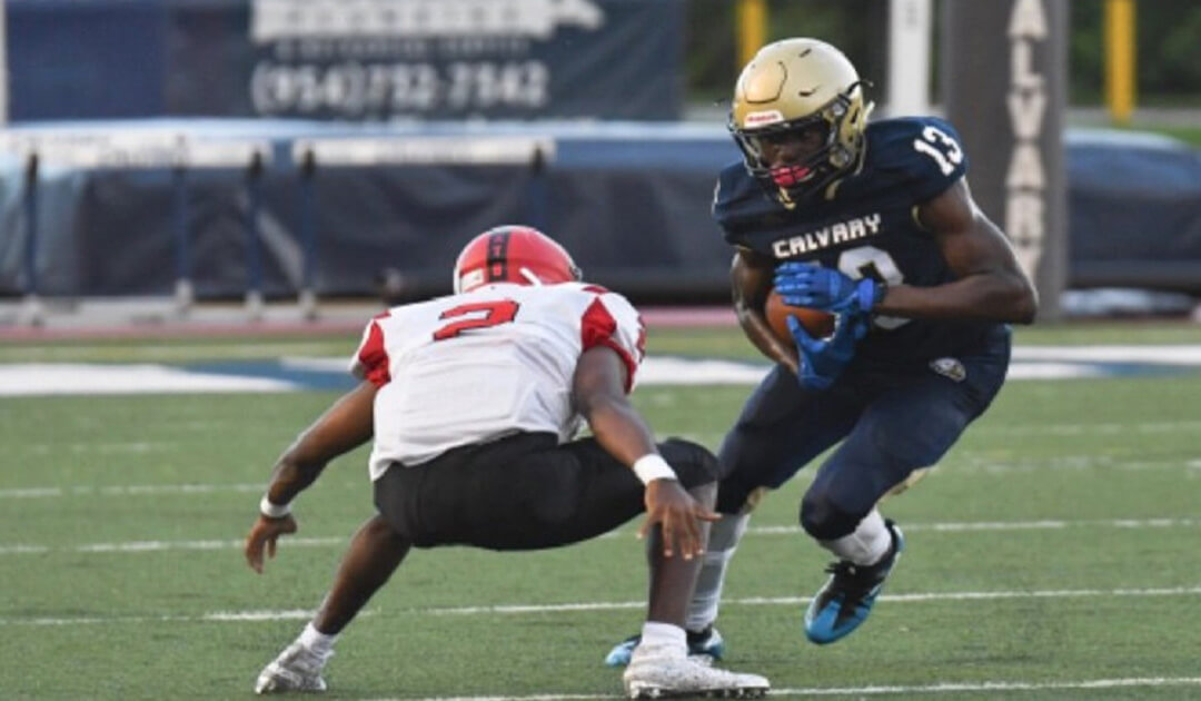 Calvary Christian Standout Gregory Janvier Has Been Attracting Well-Deserved Attention