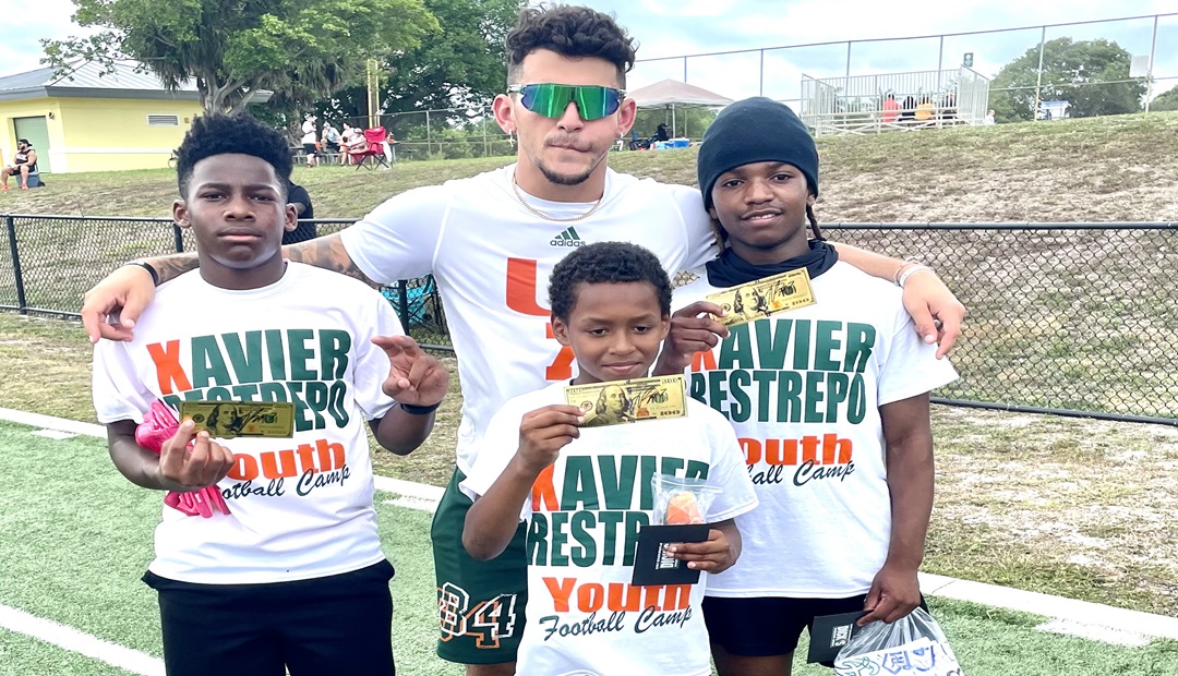 ‘Underdog’ Xavier Restrepo Continues To Give Back