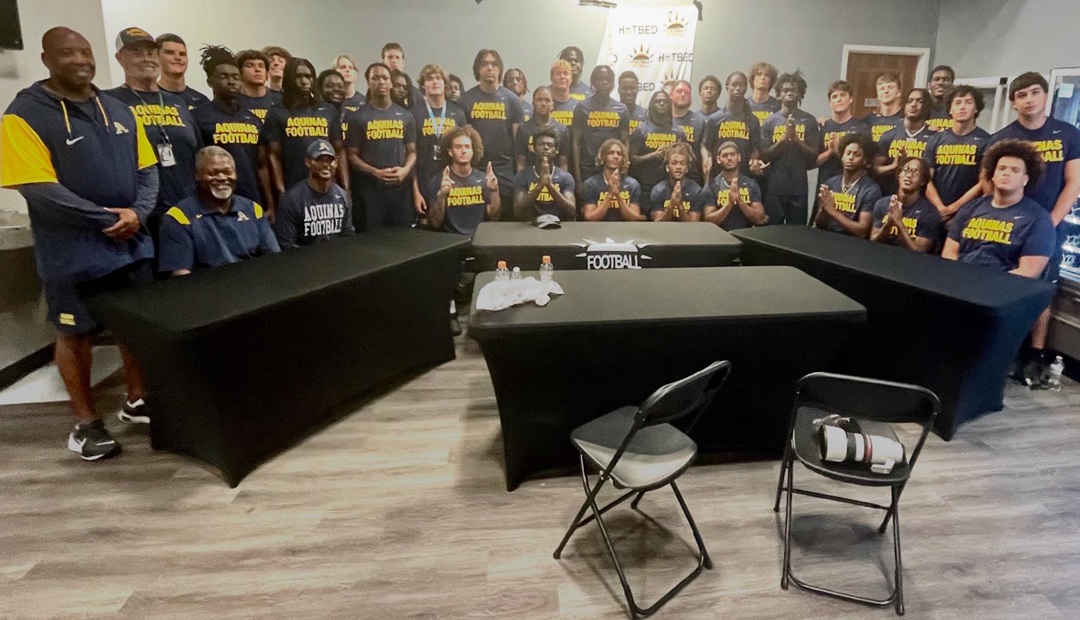 A Day of Champions At Football Hotbed Media Day