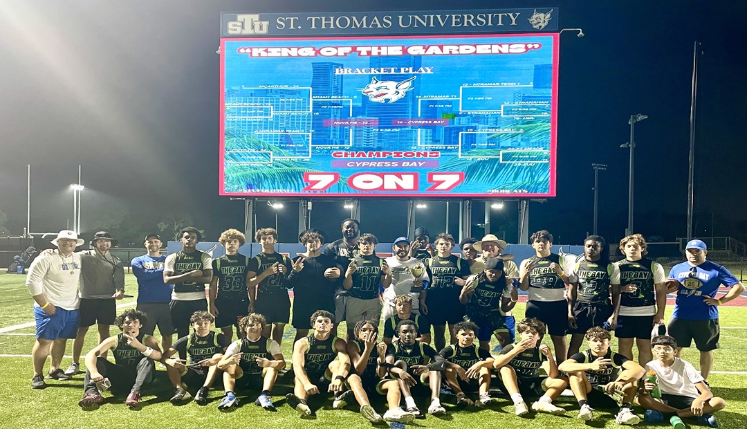 Cypress Bay Takes Home St. Thomas University 7-on-7 Event
